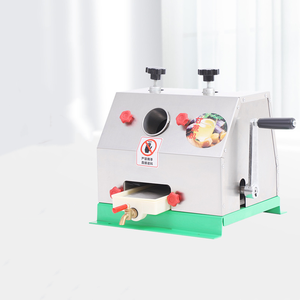 Exprimidor manual de caña de azúcar de acero inoxidable, pequeño, comercial, para puesto de comida, exprimidor manual de caña de azúcar y jengibre. - Product Image 3