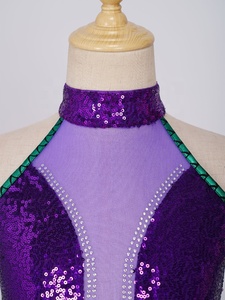 Disfraces de Sirena para Niñas, Vestidos de Tutú con Lentejuelas, Leotardo con Estampado de Escamas, Disfraces para Ballet, Baile, Fiestas de Cumpleaños - Product Image 3