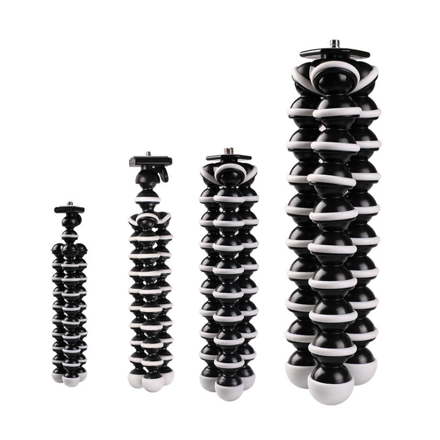 Hongdak Flexible Selfie Bendable Stand Mobile Phone Digital Camera Octopus Table Tripod Universal Smartphone Sports Camera