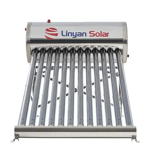 LINYAN Mexico Complete 100L 150L 200L 300L 500 Liter Solar warmwasser system Vakuum röhre Edelstahl Solar warmwasser bereiter