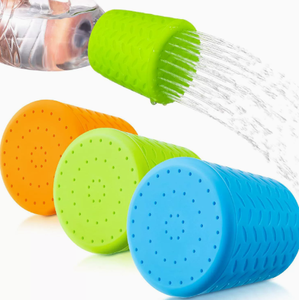 Tête de pulvérisation en silicone pour bouteille d'eau pour animaux de compagnie, accessoire de douche portable, remplacement de la buse pour petits animaux - Product Image 3