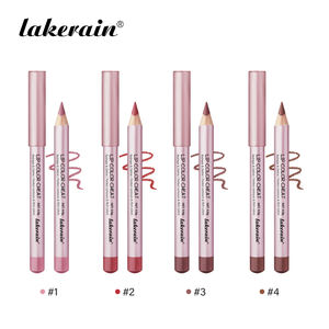 Lakerain Label Cheat naturale pigmento vegano impermeabile 4 <span class=keywords><strong>colori</strong></span> per labbra matite Custom Private Label - Product Image 1
