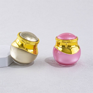 Độc Đáo Chất Béo Chai <span class=keywords><strong>5G</strong></span> 10G 15G Rỗng Kem Jar Mỹ Phẩm Bao Bì Mặt Kem Nhựa Jar Cho Skincare - Product Image 1