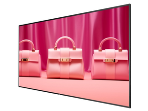 Máquina de publicidad montada en la pared 4K HD de 75 pulgadas para centro comercial de aeropuerto interior óptima para tiendas minoristas ofrece animación de texto - Product Image 3