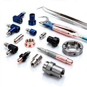 Servicios de Mecanizado CNC Personalizados de Precisión para Prototipos Titani: Piezas de Acero Inoxidable y Latón, Aluminio Anodizado, Brochado y Perforación - Product Image 1