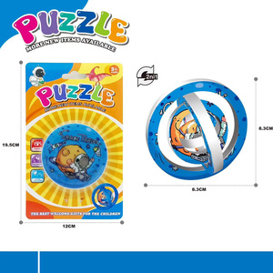 Nuovi arrivi rompicapo con geometria rotante giocattolo Puzzle per bambini dinosauro 3D Puzzle Smart Play Puzzle - Product Image 4