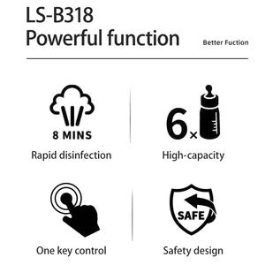 Stérilisateur de Biberons Anti-Surchauffe Whale Love, Stérilisateur Vapeur Spécial pour Tétines et Accessoires d'Alimentation Bébé - Product Image 2