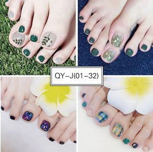 Autocollants en gel pour ongles d'été, motifs adorables, pour la beauté des pieds et la pédicure - Product Image 3