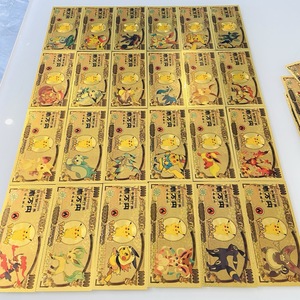 Moneda Conmemorativa de Anime Pokémon, Billete de 10,000 Yenes con Lámina de Oro, Colección para Fans de Pikachu, Billete Japonés con Lámina de Oro - Product Image 5