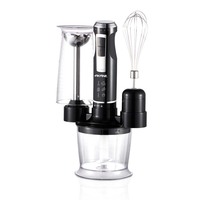 Ensemble de mixeur plongeant AKANE A.80560 1600W, 5 vitesses, avec 4 fouets, facile à nettoyer
