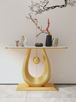 Italienischer Stil Leichter Luxus Minimalistisch Modern Massivholz Umweltfreundlicher Konsolentisch