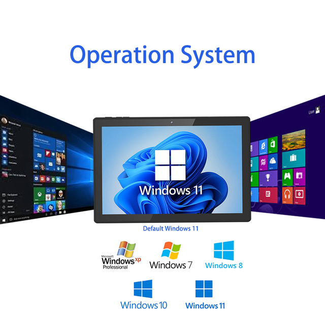 10.1 Inch Windows 11 Tablet PC POS Cash Register HD IPS Touch Screen 5000mAh Battery Wifi Dual Camera OEM ODM Custom WinPad