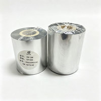 Pita Resin Lilin Daya Rekat Tinggi Pita Transfer Termal TTR Anti Gores untuk Label Sintetis PP PET Efek Pencetakan Stabil