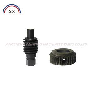 <b>Worm</b> <b>Gear</b> Rubber Core Nonstandard For Printing Machinery Parts - Product Image 4