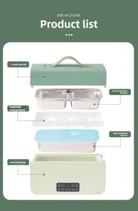 Calentador de alimentos portátil multifuncional Multifuncional 2L Calefacción Termo térmico Cocina Fiambrera Autocalentamiento Fiambrera - Product Image 6