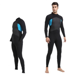 Combinaison de plongée en néoprène unisexe de 3 mm avec fermeture éclair pour la plongée, la plongée avec tuba, le surf et la natation - Product Image 1