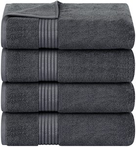 Set <span class=keywords><strong>di</strong></span> <span class=keywords><strong>Asciugamani</strong></span> <span class=keywords><strong>da</strong></span> <span class=keywords><strong>Bagno</strong></span> 100% Cotone 500gsm-800gsm, <span class=keywords><strong>Asciugamani</strong></span> <span class=keywords><strong>di</strong></span> Lusso per Hotel, Asciugatura Rapida, Altamente Assorbenti, Morbidi al Tatto - Product Image 5