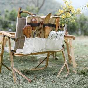 Borsa da viaggio di Tela di Stoccaggio Stoviglie Kit Sacchetto di Trekking Attrezzature Picnic per il <span class=keywords><strong>Campeggio</strong></span> Esterno BBQ - Product Image 5