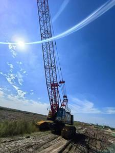 Grue sur chenilles SANNY SCC850A-6 pour la construction, utilisée avec des composants essentiels : moteur et boîte de vitesses - Product Image 3