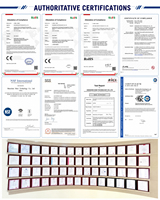 Luminaire LED Tri-proof SHIZI Slim PC, étanche IP65, IK08, éclairage linéaire connectable pour usine, supermarché, parking