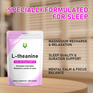 Gélules de L-Théanine de Qualité Supérieure : Favorisent la Paix Intérieure, Maintiennent l'Équilibre Physique et Assurent la Santé Quotidienne - Product Image 2