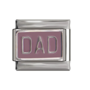 Hapiship Original Daisy Love <span class=keywords><strong>Dad</strong></span> Best Dream Mom Sexy Aunt Charm Links Fit 9mm Pulsera de acero inoxidable DIY Fabricación de joyas DJTop2 - Product Image 3