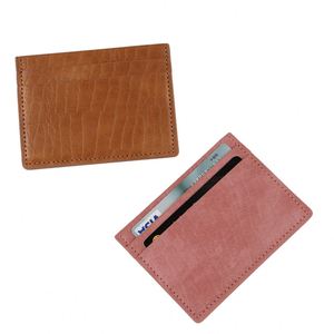 Portefeuille de crédit en cuir PU ultra-fin avec blocage RFID, porte-cartes, porte-monnaie et organiseur à clip pour femmes et hommes - Product Image 1