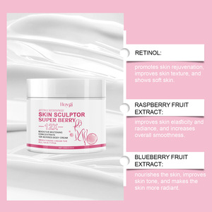 Crème blanchissante pour le corps avec rétinol et 12X baies-Améliore la texture, l'élasticité et l'éclat de la peau pour les peaux sèches 100g - Product Image 2