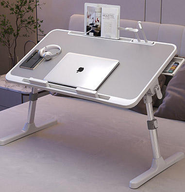 [light gray] bookshelf + drawer + usb 56*32*26-36cm (a5)