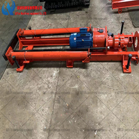 Foreuse directionnelle hydraulique QYQ-100, machine de forage horizontal à glissement, alimentée au diesel, pour puits d'eau et mines, portée 100m