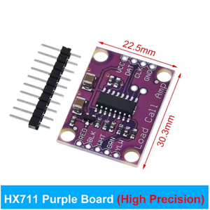 Sensor de Pesaje HX711, Adaptador de Conversión A/D de 24 bits, Placa Amplificadora de Celda de Carga, Sensores de Peso - Product Image 5