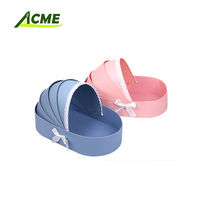 Boîte cadeau Saint Valentin berceau pour bébé boîte à fleurs boîtes rigides en carton personnalisables stratification mate recyclée écologique