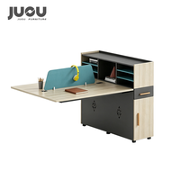 Meubles de bureau modernes, table portable pour ordinateur portable, cloison modulaire pour poste de travail, table d'extension pour 2, 4 ou 6 personnes