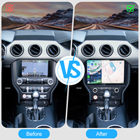 NaviHua pour Ford Mustang 2015-2020, autoradio Android 11,5 pouces, unité centrale stéréo, navigation GPS, Carplay, écran tactile