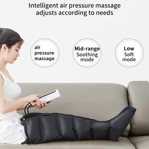 Portable <b>Air</b> Compression Recovery <b>Boots</b> Leg Massager Relaxation Blood Circulation Care Muscle Recovery Therapy Compress for Home - Product Image 6