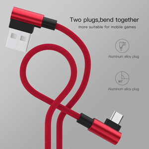 <span class=keywords><strong>Mini</strong></span> coudé pour recharge rapide, 90 degrés, 1M, <span class=keywords><strong>c</strong></span>âble de chargement tressé <span class=keywords><strong>USB</strong></span> <span class=keywords><strong>C</strong></span> 3.1 Type <span class=keywords><strong>C</strong></span> - Product Image 2