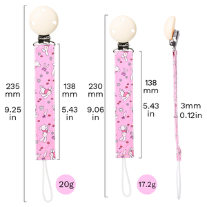 Clip Personalizzate in Acciaio Inossidabile per Ciucci, Catenelle Portaciuccio, Giocattoli per Neonati - Product Image 4