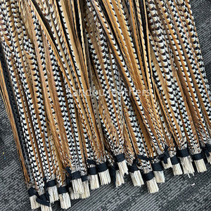 Plumes de queue de faisan naturelles Reeves Venery, 140 cm de long, pour usage décoratif, mariages, artisanat, costumes, fêtes, carnaval, haute qualité - Product Image 4