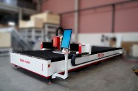 Machine de découpe laser à fibre optique Max Photonics à prix réduit, équipement de découpe laser automatique pour atelier métallurgique