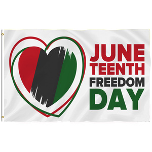 علم حديقة شهر التاريخ الأسود، علم أفريقي أمريكي، علم جونستينث - Product Image 6