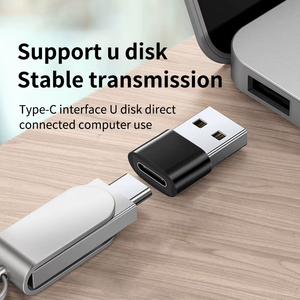 Jilian Tốt Nhất Bán Phổ <span class=keywords><strong>USB</strong></span> 2.0 Nam Để <span class=keywords><strong>USB</strong></span>-C Nữ Connecter Truyền Dữ Liệu Hợp Kim Nhôm Loại C Chuyển Đổi <span class=keywords><strong>USB</strong></span> <span class=keywords><strong>Adapter</strong></span> - Product Image 4