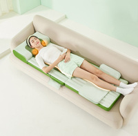 Faltbare Luftkompressions-Massagematratze mit Ganzkörper-Heiz- und Vibrationsfunktion