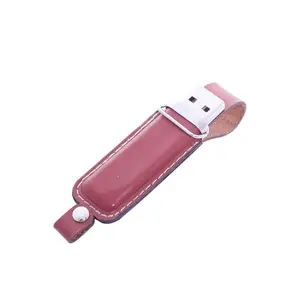 Özel deri anahtarlık flash kart 32Gb USB Flash sürücü kalem uyumlu USB arayüzü çoklu Capacities-64Mb 16Mb 512Mb
