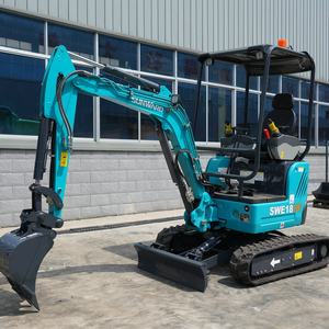La nouvelle SWE18UF équipée des mini pelles sur chenilles SWE18 de haute qualité à moteur Yanmar Kubota est en vente - Product Image 2