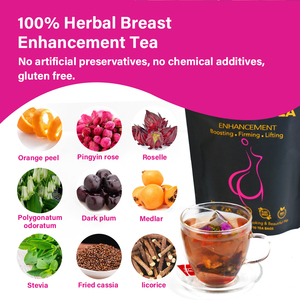 Chinaherbs ยาสมุนไพรแบบผสมสะโพกและก้นช่วยยกกระชับบั้นท้ายใหญ่ขึ้น - Product Image 4