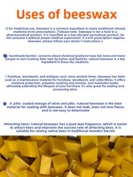 Cire d'abeille médicinale chinoise naturelle pure jaune et blanche pour baume à lèvres DIY, scellage de vin et cire à lèvres attirant les abeilles