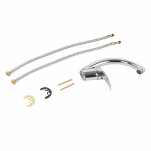 Pas cher Sanitaire Pont Monté <span class=keywords><strong>Col</strong></span> <span class=keywords><strong>De</strong></span> <span class=keywords><strong>Cygne</strong></span> Cuisine Pont Monté En Alliage <span class=keywords><strong>De</strong></span> Zinc Robinet D'eau Robinet Évier Mélangeur - Product Image 6