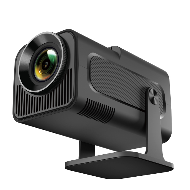 HY320 Portable Android 11 Projector 4K Native 1080P 390ANSI Dual Wifi6 BT5.0 for Outdoor Cinema
