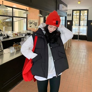 Veste en duvet et coton à col montant, écharpe décontractée et chaude, style <span class=keywords><strong>mi</strong></span>-long, best-seller automne-hiver 2025 pour femmes - Product Image 1