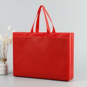 Sac de courses écologique personnalisé en tissu non tissé, réutilisable, avec impression couleur, pour les voyages et l'emballage cadeau, vente en gros - Product Image 2